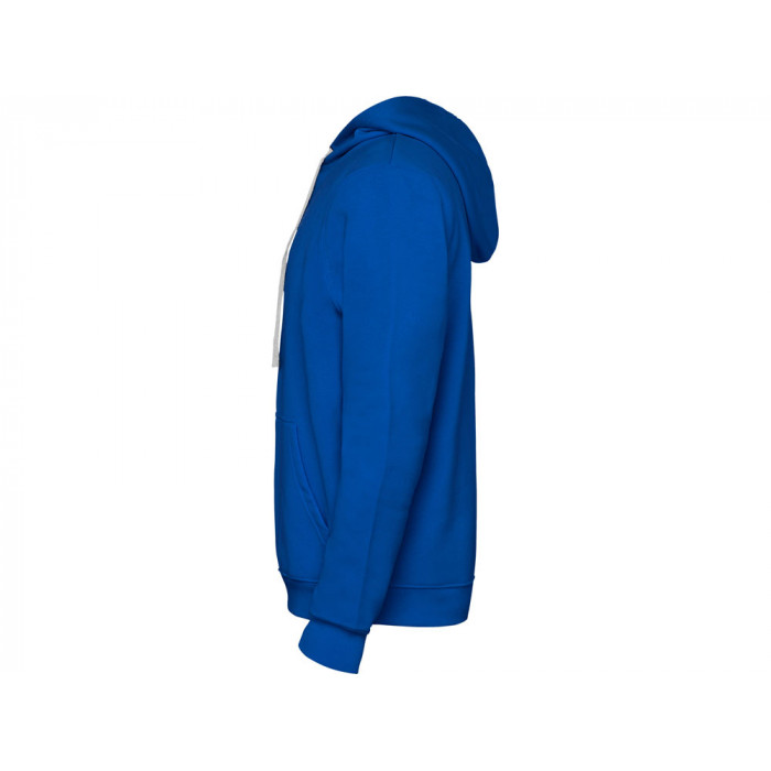 Толстовка с капюшоном Urban мужская, королевский синий/белый