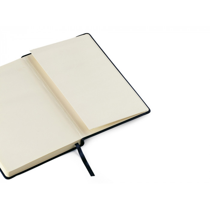 Блокнот А5 Megapolis Velvet на резинке, черный