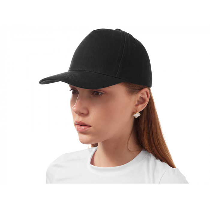 Бейсболка Florida 5-ти панельная, черный