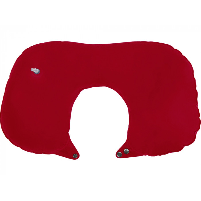 Подушка под шею с помпой Push, красный