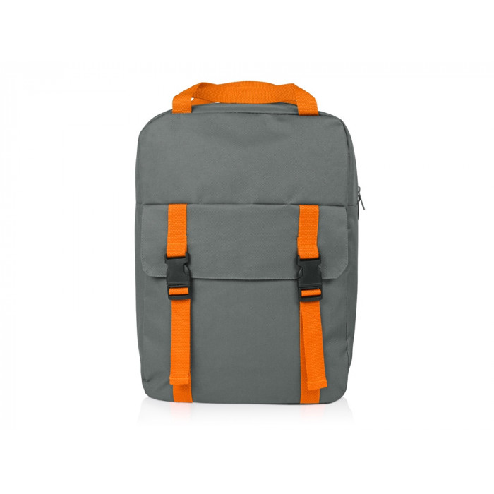 Рюкзак Lock, серый/оранжевый