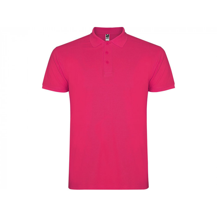 Рубашка поло Star мужская, фуксия