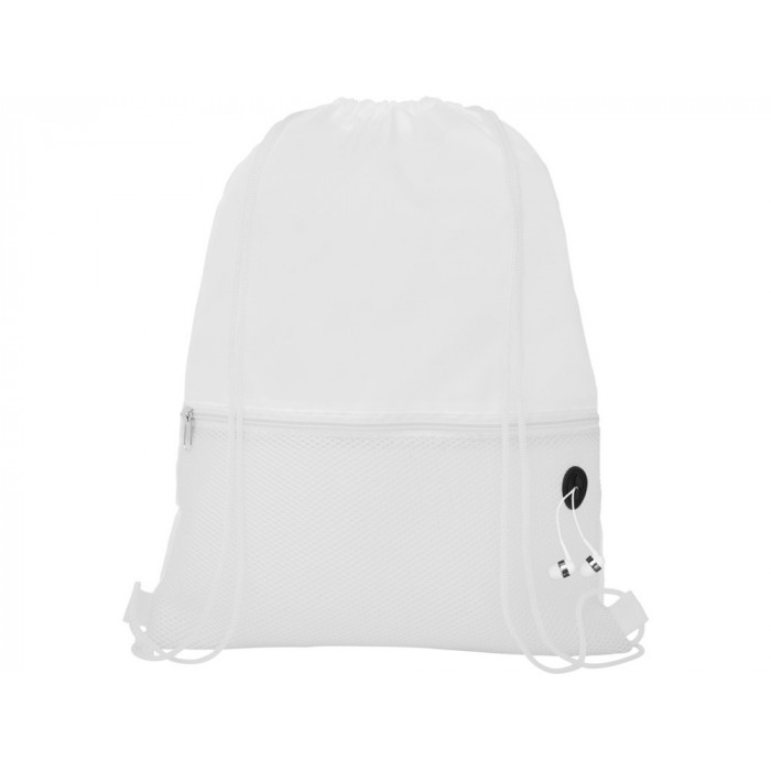 Рюкзак Ole с сетчатым карманом, белый