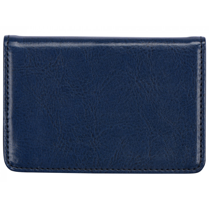 Визитница Намибия, синий/серебристый