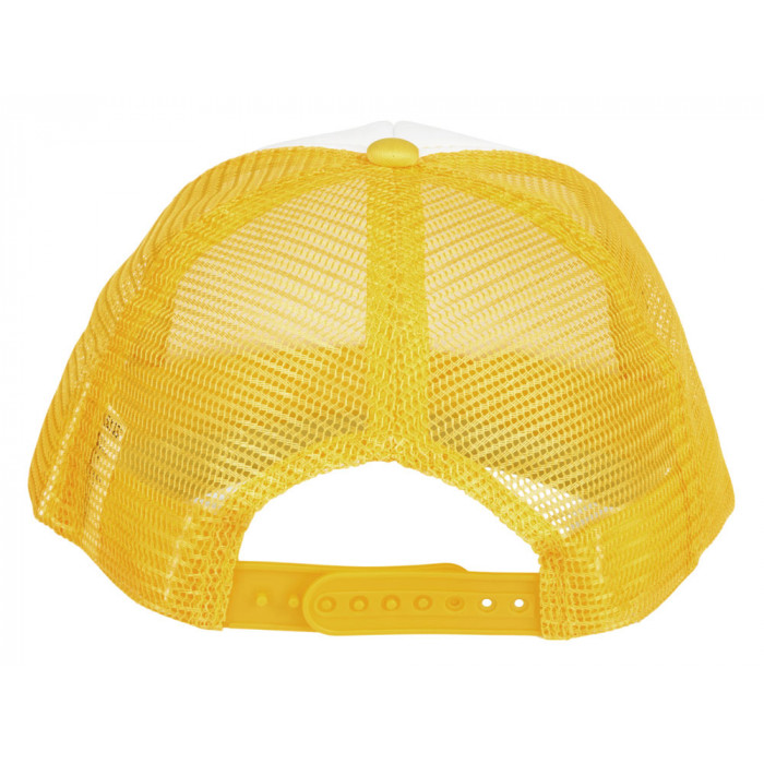 Бейсболка Trucker, желтый/белый