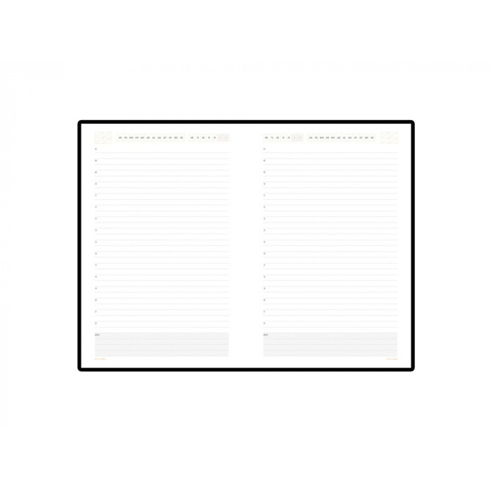 Ежедневник А5 недатированный Mercury, оранжевый