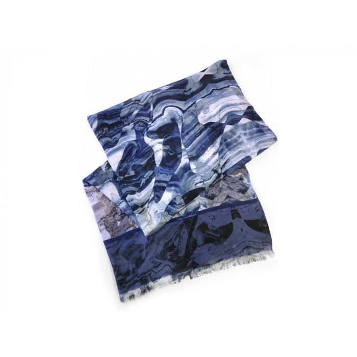 Шарф/ Палантин Уральский хребет