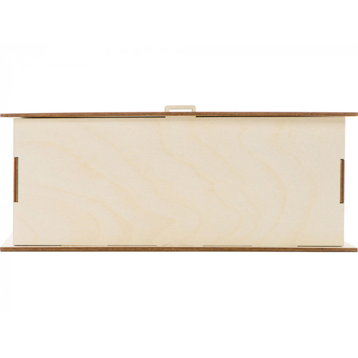 Набор бокалов для шампанского За Россию Chinelli в деревянной коробке