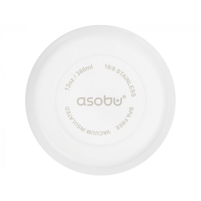 Термокружка CAFe COMPACT, 380 мл, белый