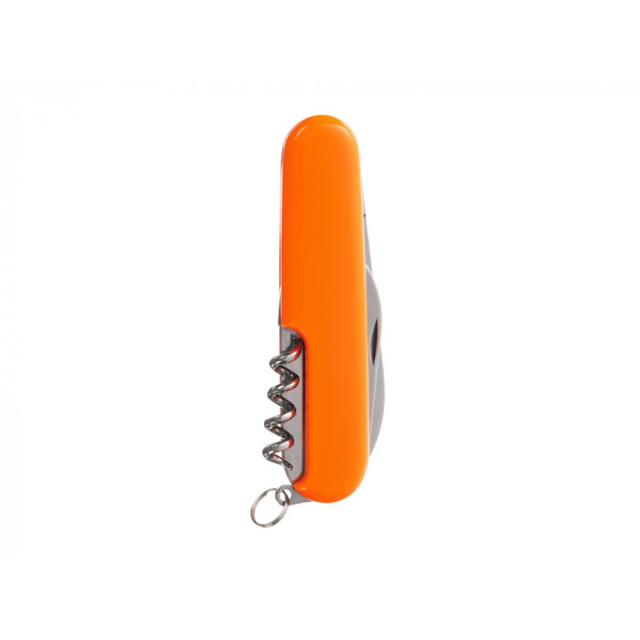 Нож перочинный Stinger, 90 мм, 4 функции, материал рукояти: АБС-пластик (оранжевый)