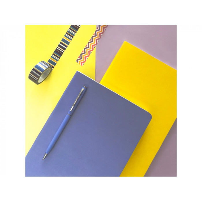 Ежедневник А5 недатированный Megapolis Velvet Flex, желтый