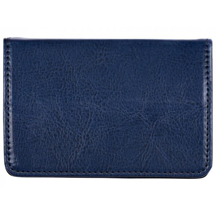 Визитница Намибия, синий/серебристый