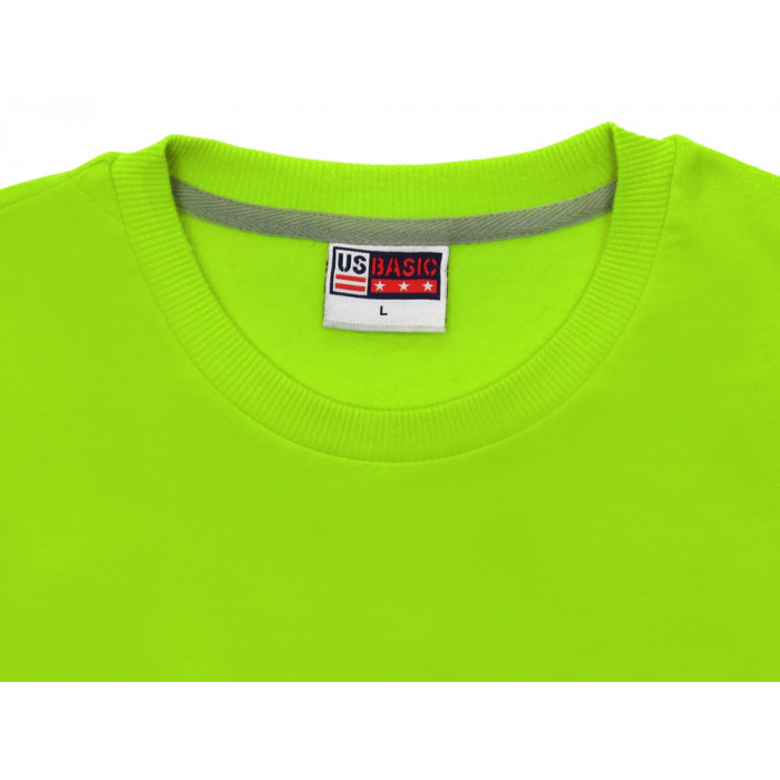 Свитшот Motion унисекс с начесом, зеленое яблоко