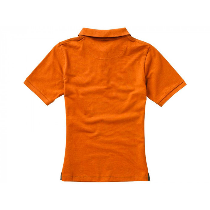 Calgary женская футболка-поло с коротким рукавом, оранжевый