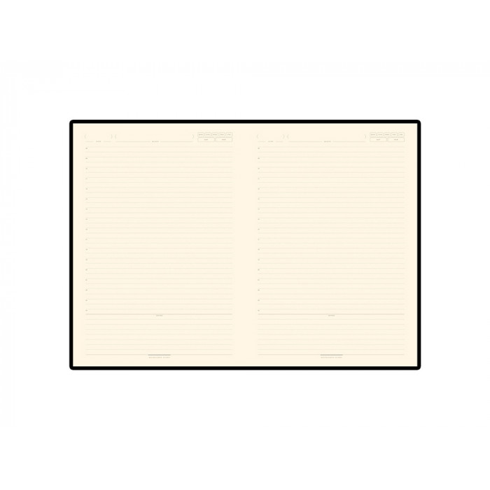 Ежедневник В5 недатированный Leggenda, серый