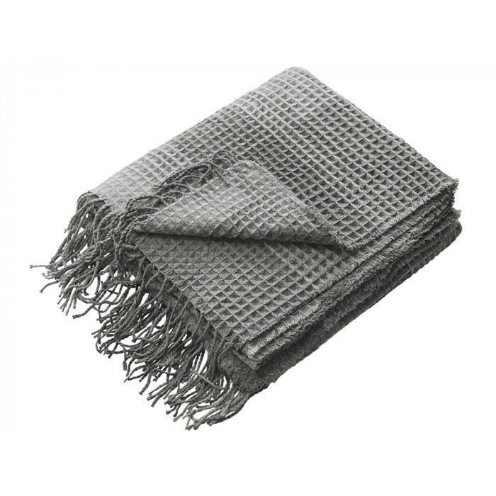 Плед акриловый Gaufre, серый