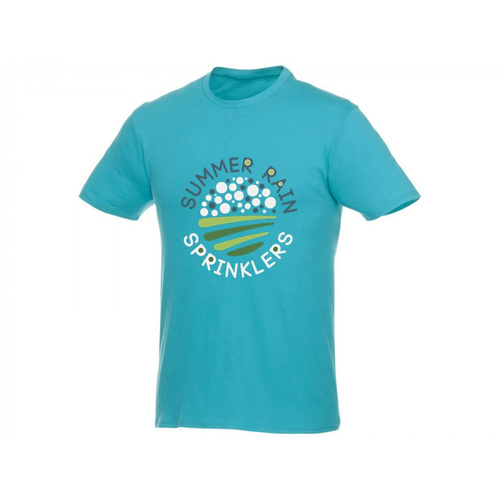 Мужская футболка Heros с коротким рукавом, аква