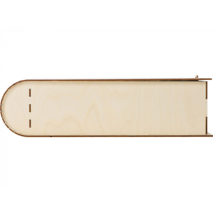 Набор бокалов для шампанского За Россию Chinelli в деревянной коробке