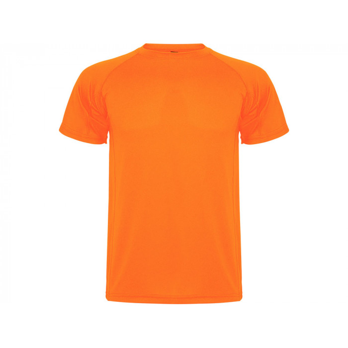 Спортивная футболка Montecarlo мужская, неоновый оранжевый