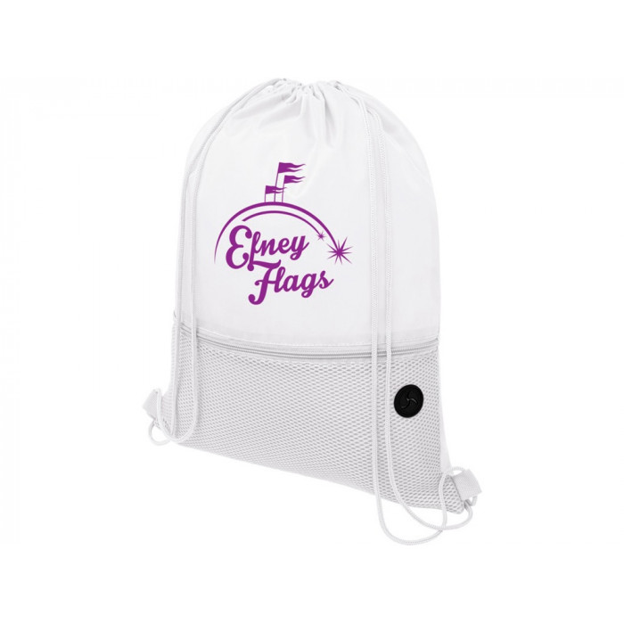 Рюкзак Ole с сетчатым карманом, белый