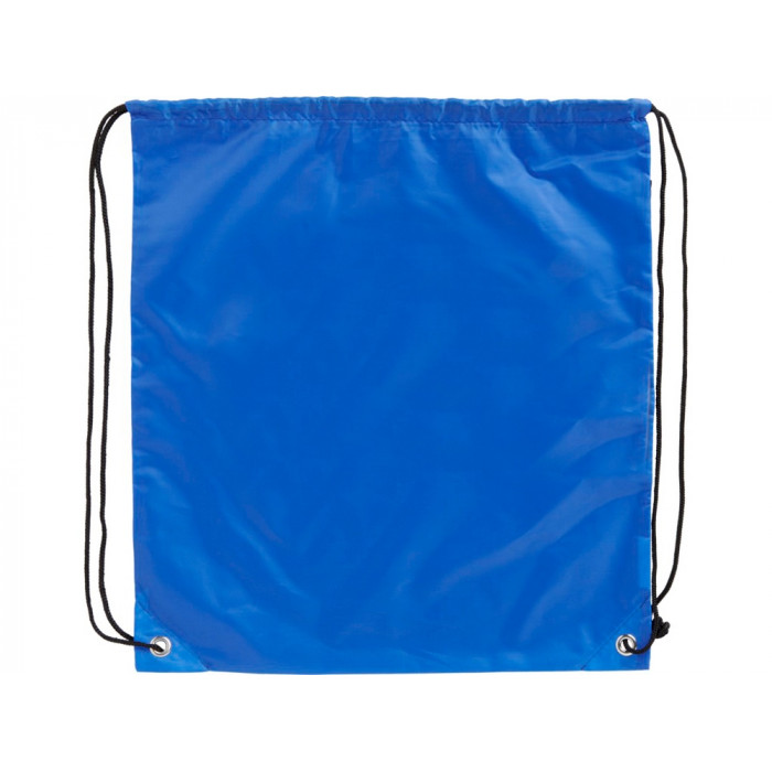 Рюкзак со шнурком Oriole из переработанного ПЭТ, синий