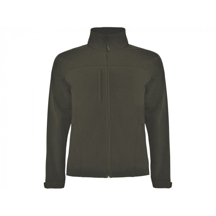 Куртка софтшелл Rudolph мужская, темный армейский зеленый