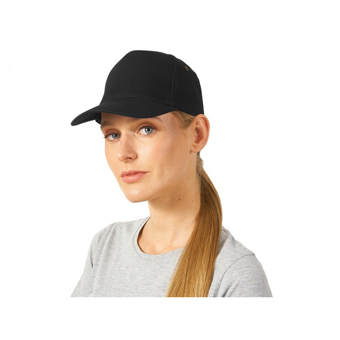 Бейсболка New York 5-ти панельная, черный