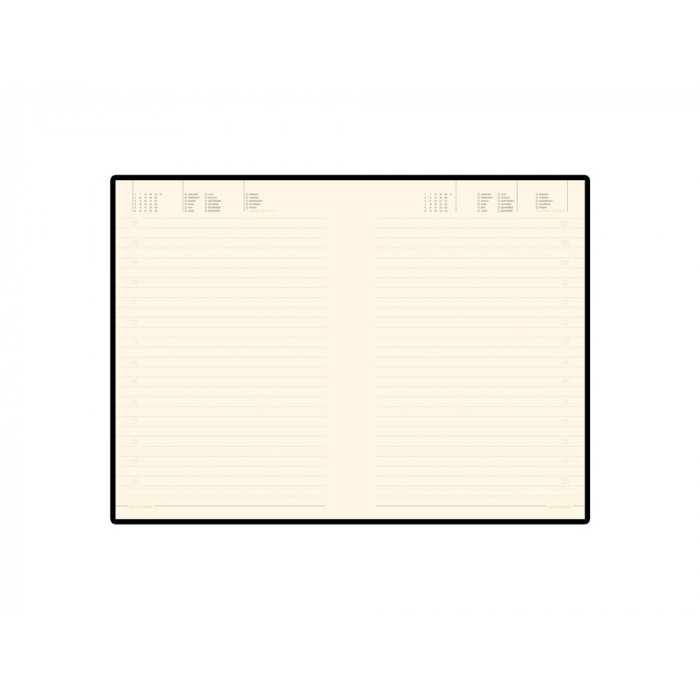 Ежедневник А5 недатированный Megapolis Velvet Flex, оранжевый