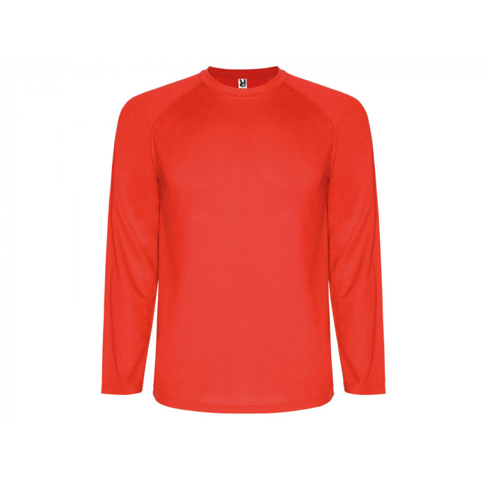 Футболка Montecarlo  мужская с длинным рукавом, красный