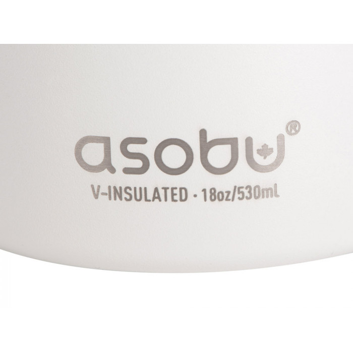 Вакуумная термобутылка ALPINE FLASK, 530 мл, белый