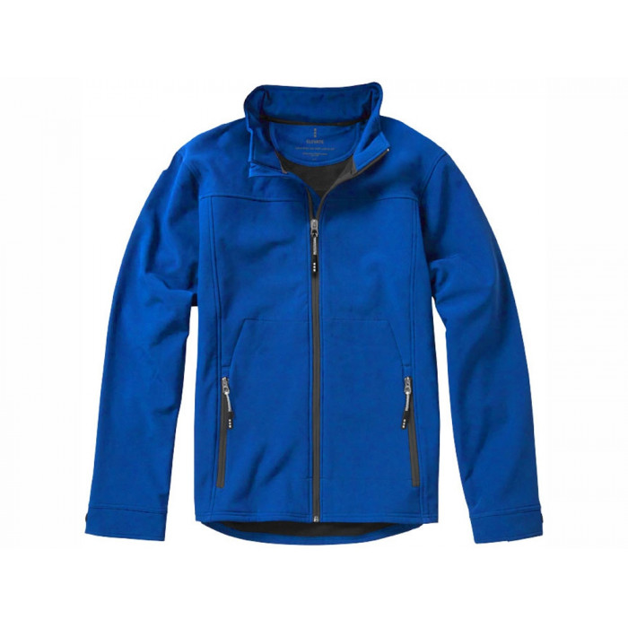 Куртка софтшел Langley мужская, синий