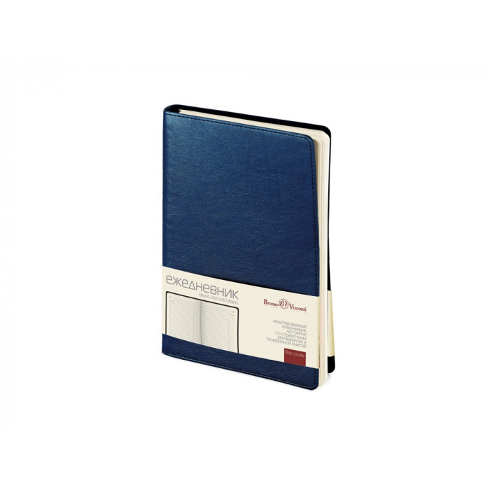 Ежедневник А5 недатированный Milano, синий