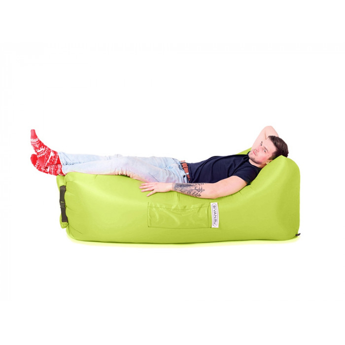 Надувной диван БИВАН 2.0, лимонный