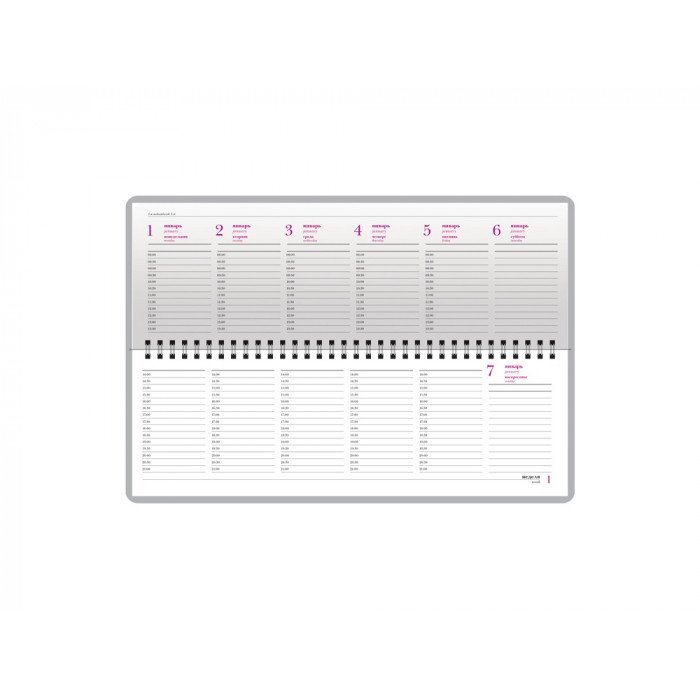 Планинг датированный Velvet 2026, синий