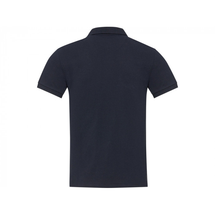 Emerald поло унисекс с коротким рукавом из переработанных материалов Aware™. - Нейви