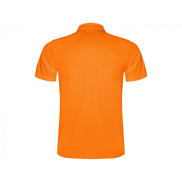 Рубашка поло Monzha мужская, неоновый оранжевый
