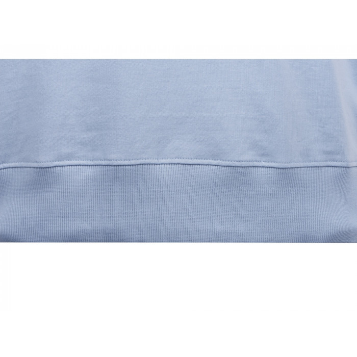 Худи оверсайз с коротким рукавом Warsaw унисекс, небесно-голубой