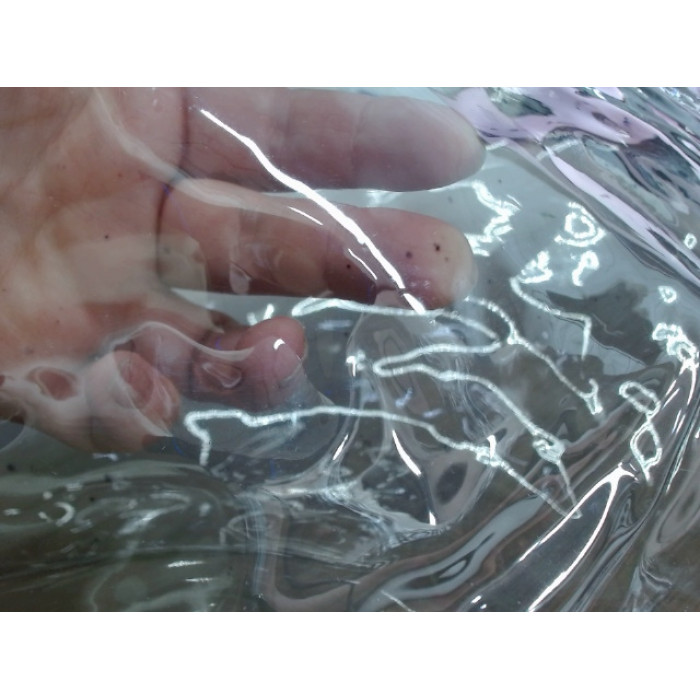 Сумка Frank из прозрачного пластика с регулирующейся лямкой, черный (P)