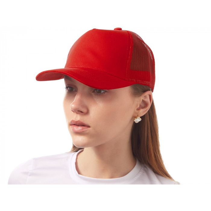 Бейсболка Kansas, красный