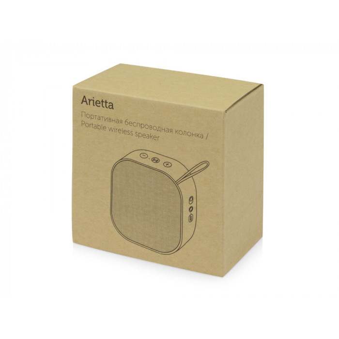 Портативная колонка Arietta, оранжевый