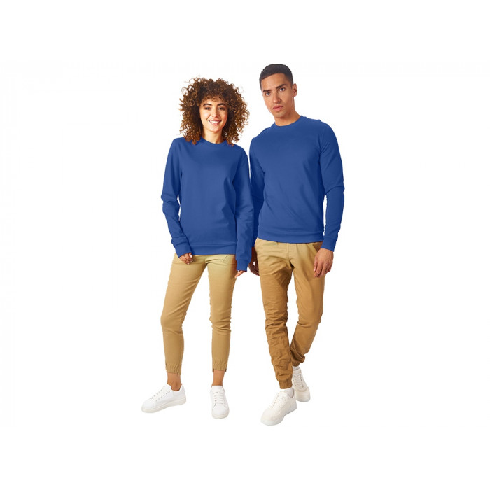 Свитшот Motion унисекс с начесом, классический синий