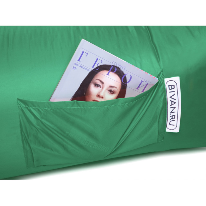 Надувной диван БИВАН 2.0, зеленый