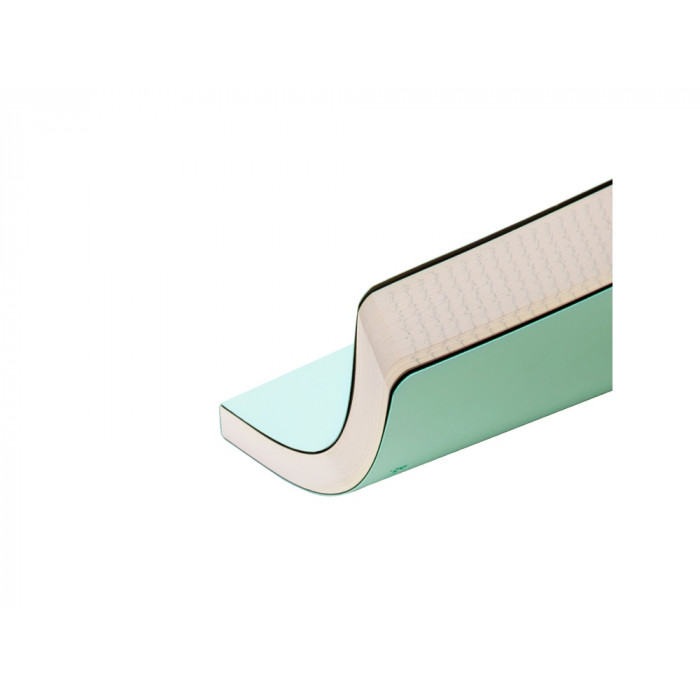 Ежедневник А5 недатированный Megapolis Velvet Flex, зефирный мятный