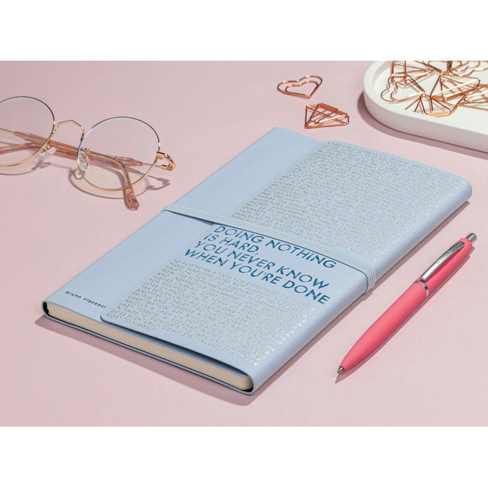 Ежедневник недатированный А5 Bilbao, зефирный сиреневый