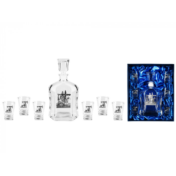 Набор со штофом НЕФТЯНОЙ