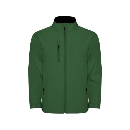 Куртка софтшелл Nebraska мужская, бутылочный зеленый