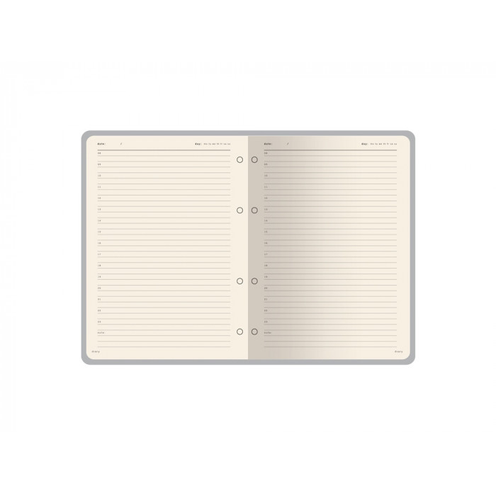 Ежедневник недатированный В5 Toscana, черный