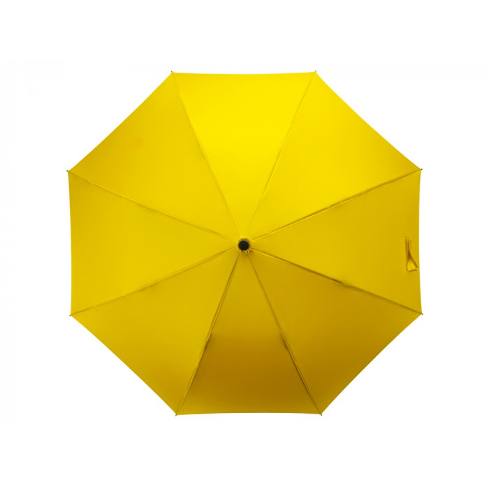 Зонт-трость полуавтомат Wetty с проявляющимся рисунком, желтый (P)