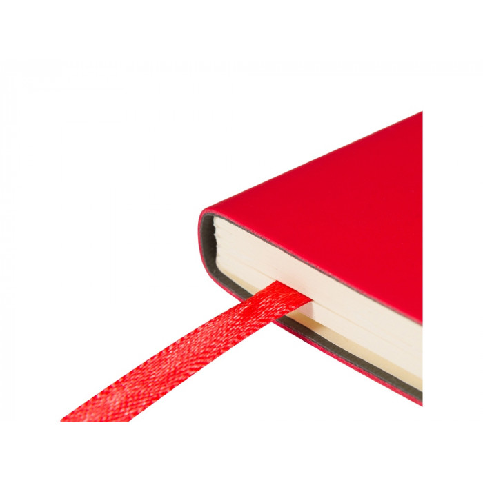 Блокнот А5  City Flex на резинке, красный