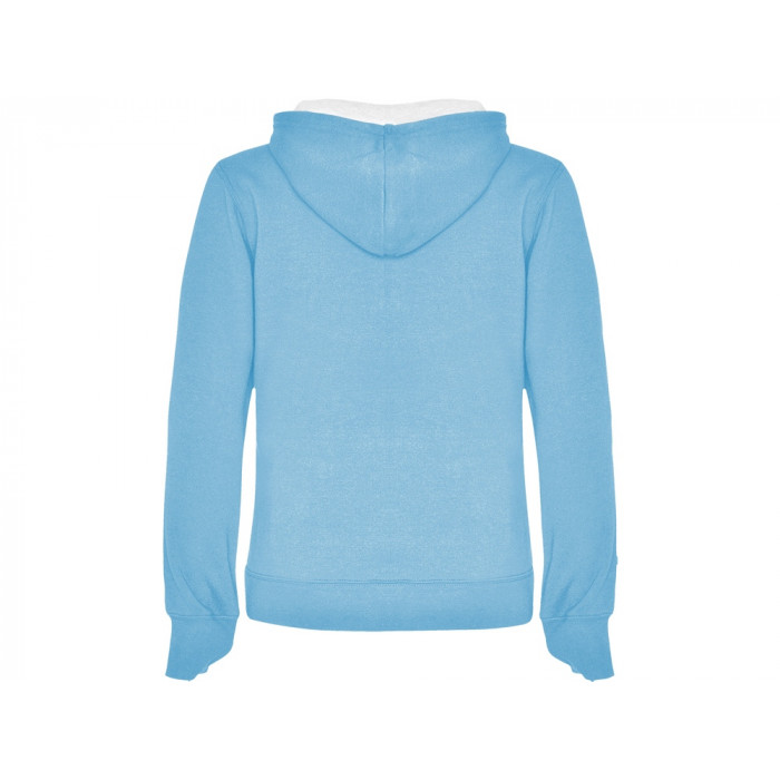 Толстовка с капюшоном Urban женская, небесно-голубой/белый